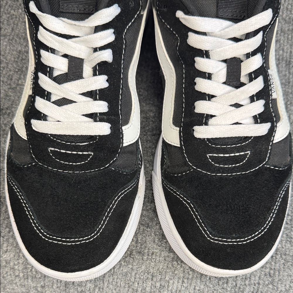 Vans Range EXP Black & White Men's Low-Top Sneakers Size 10.5 - Picture 6 of 12